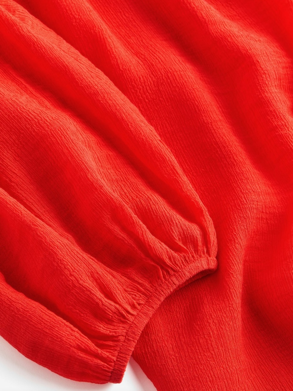 NWT Crinkled Tie-Detail Dress - Picture 2 of 3